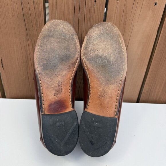 Allen Edmonds Maxfield Tasseled Slip-on Tan Loafer Men\'s Size 11B  Made In USA